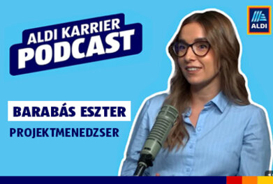 ALDI Karrier Podcast - Barabás Eszter