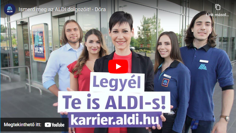 Ismerd meg az ALDI dolgozóit - Dóra