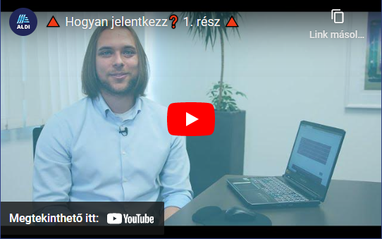 Hogyan jelentkezz? - 1. rész